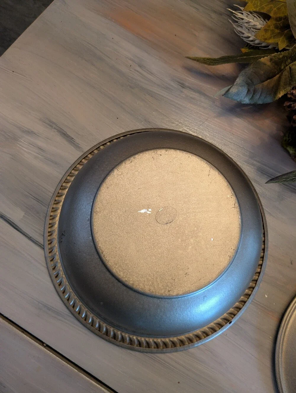 Vintage Metal Serving Dish with Lid - Gold Finish-3 Piece